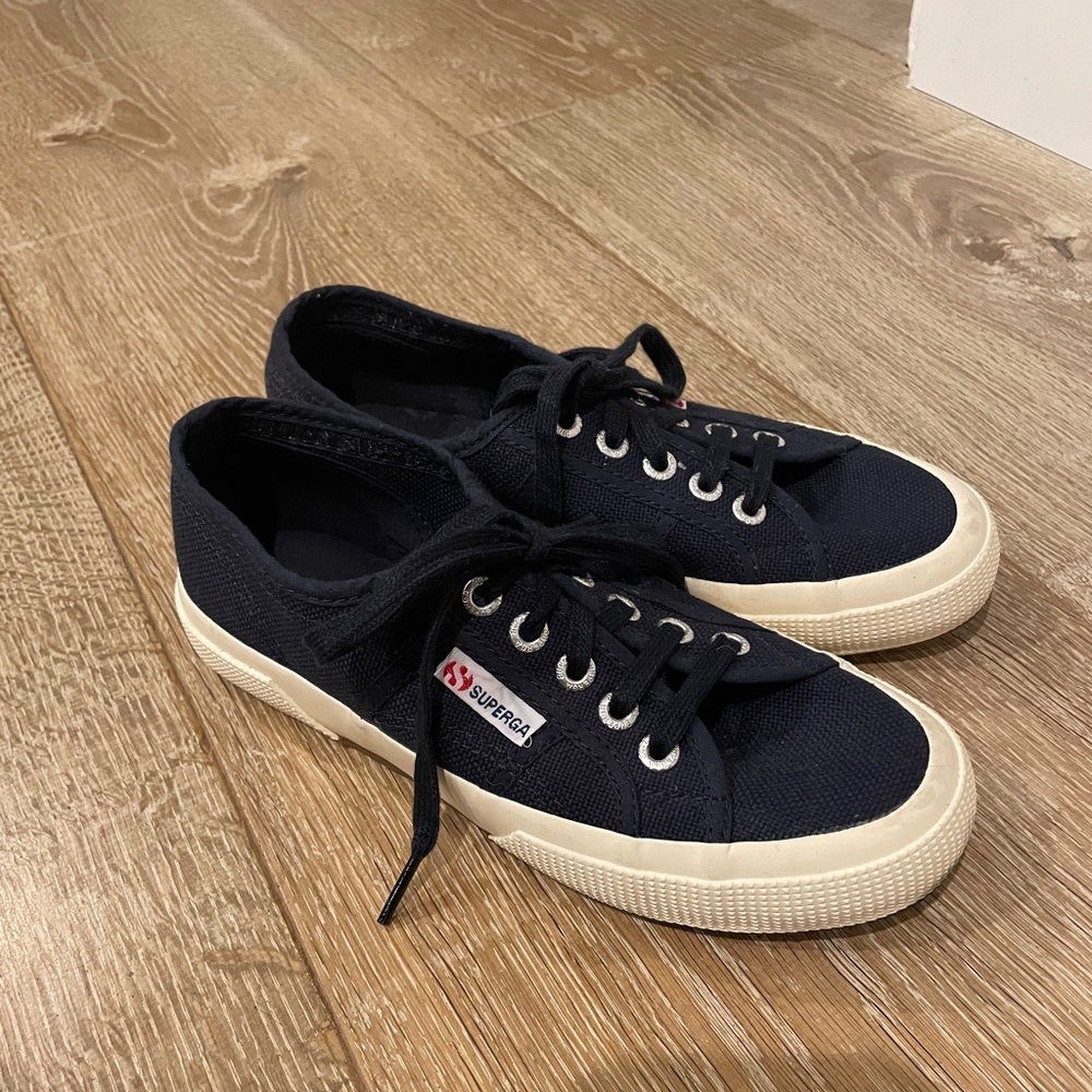 2750 COTU Classic White Navy Superga